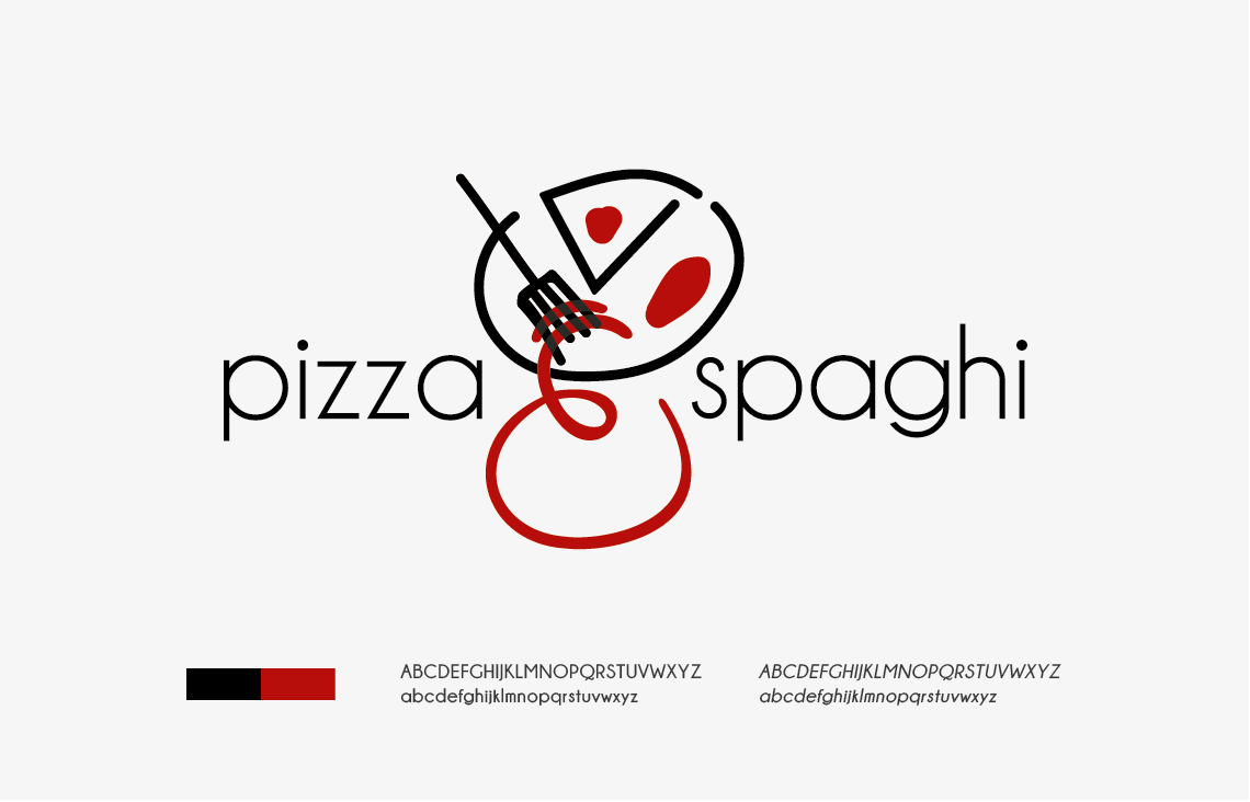 Logo Pizza e Spaghi
